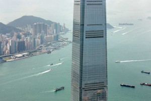 The Hong Kong Ritz Carlton boasts the highest pool in the world