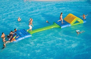 Wibit's Aqua Duel inflatable