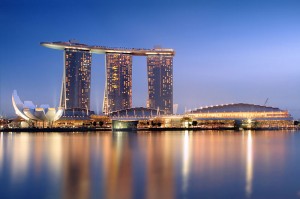 The iconic Marina Bay Sands – the new venue for Piscine SPLASH! Asia