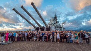 134 members of Alliance Pool Group enjoyed the fourth annual awards on the deck of the USS Missouri