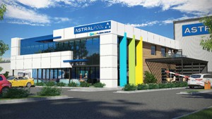 AstralPool's 21,000m2 factory which is currently being built in Keysborough