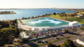 The Perth Urbnsurf surfing lagoon will feature Wavegarden wave generating technology 