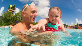 This was the eighth time the World’s Largest Swimming Lesson was held