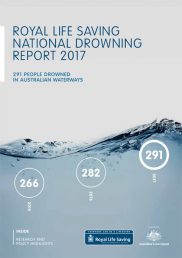 Royal Life Saving National Drowning Report 2017 